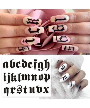 Dragon Snake Nail Art Stickers Decals - Red Black Gothic Design - Water Transfer Slider Manicure - Chinese Character Decor - 12 Sheets - Buy Online on GoSupps.com
