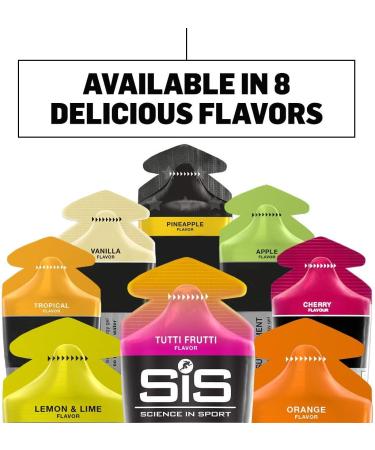 Science in Sport Energy Gel Pack  SIS Isotonic Energy Gel  22g Fast Acting Carbs  Performance & Endurance Gels  Cherry Flavor - 2 Fl Oz (Pack of 30) - Buy Online on GoSupps.com