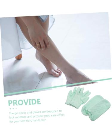 FOMIYES 1 Set Gloves Gel Moisturizing Socks Soft Essential Oil Yarn Miss - Buy Online on GoSupps.com