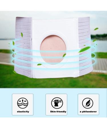 Stoma & Hernia Belt for Women - Grey Skin Color X-Large All Seasons Enhanced Comfort & Protection - Buy Online on GoSupps.com