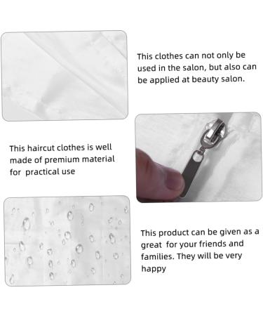 TOVINANNA Hairdresser Clothes Hair Dyeing Clothess Hairdresser Uniform Beauty Salon Uniform Technician Overalls 83X63cm - Buy Online on GoSupps.com