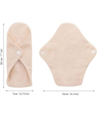 MQUPIN Reusable Women's Bandages - Organic Cotton Washable Panty Liners 8 Leak-Proof Pads for Menstruation - Eco-Friendly Comfortable & Durable - Buy Online on GoSupps.com