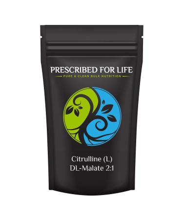 Prescribed For Life Citrulline (L) DL-Malate - Pure Crystalline Powder - Performance Booster 1 kg 1 kg (2.2 Pound)