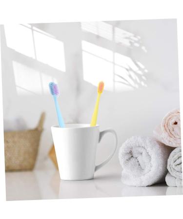 Magiclulu Soft Toothbrush Set - 10 Portable Manual Toothbrushes for Travel & Home - Compact Gentle Bristles for Adults - Buy Online on GoSupps.com