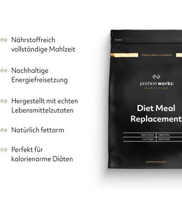 Protein Works Diet Meal Replacement | 250 Calories | Weight Loss Drink | 7 Servings Chocolate Silk | 500g Meal Replacement - Buy Online on GoSupps.com
