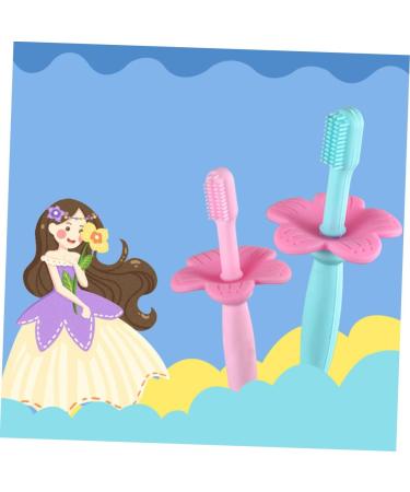 Goohochy Baby Training Toothbrush - All-Round Children's Oral Care - Pink (1 Pack) - Soft Bristles for Gentle Cleaning - Buy Online on GoSupps.com