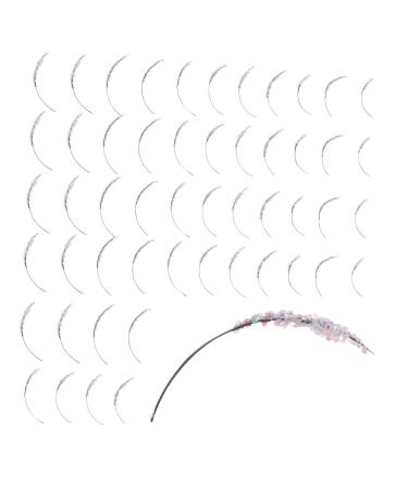 POPETPOP 1 Box Glitter False Eyelashes False Lash Extensions Glitter Individual Lashes Fake Lashes Natural Women Makeup Tools Makeup Lashes Women s Upper Eyelashes Flash High-grade Fiber