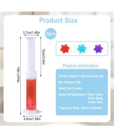 Buy Darryy Toilet Fresh Seal Starter Set - 12 Gels in Lavender Rose & Ocean | International Shipping - Buy Online on GoSupps.com