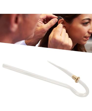 Oaldic Hearing Aid Hose - 10 Transparent Sound Aid Tubes with Metal Lock - Replacement Accessories for Sound Amplifiers - Buy Online on GoSupps.com