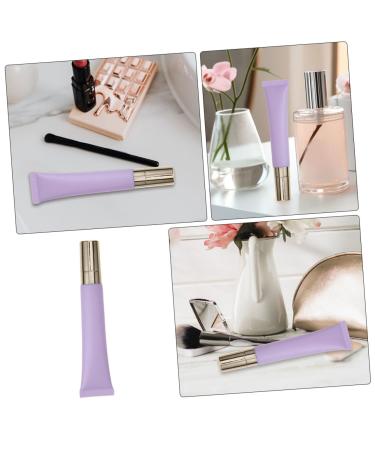 Buy 2pcs Purple Frosted Eye Tools - Empty Cosmetic & Essential Oil Tubes | Zinc Alloy Travel Cream Containers Worldwide Shipping - Buy Online on GoSupps.com