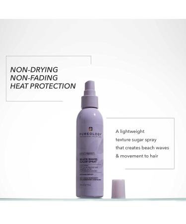 Pureology Style + Protect Beach Waves Sugar Spray | For Color-Treated Hair | Adds Texture To Create Tousled Waves | Sulfate-Free | Vegan | Updated Packaging | 5.7 Fl. Oz. | - Buy Online on GoSupps.com