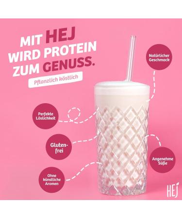 HEJ Poudre de prot ines v g taliennes - Poudre de prot ines de riz et de pois - Pour le d veloppement musculaire et le fitness - 19 g de prot ines par portion - Comme shake ou ingr dient - Vanille 300 Vanille 300g - Buy Online on GoSupps.com