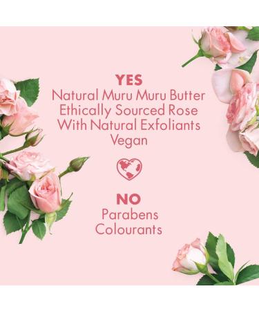Buy Love Beauty And Planet Muru Muru Butter & Rose Vegan Face Scrub | Protective & Moisturizing 125ml | International Shipping - Buy Online on GoSupps.com
