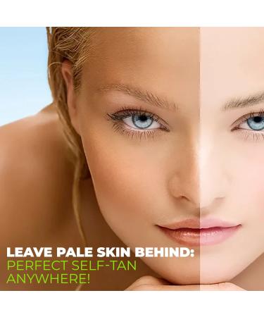 Thermalabs Glow2Go Organic Tanning Towels - Made in USA - Pack of 10 Mini Tan Towelettes Sachet for Sunless Tanning On-the-Go - Buy Online on GoSupps.com