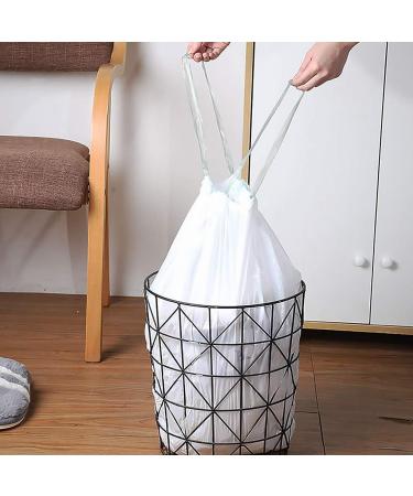 Stevlogs Trash Bag Home Kitchen Living Room Drawstring Garbage Bag Drawstring Design Garbage Bag Waterproof Rubbish Pouch 45x50cm & 72 Pcs/Set 1 - Buy Online on GoSupps.com