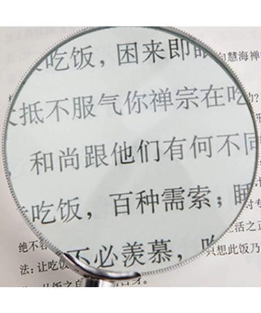 Magnifying Glasses Vision aids Hand-held Students Reading The Magnifying Glass with The Elderly Children 10 Times Stationery Office Supplies 1PCS Journey - Buy Online on GoSupps.com