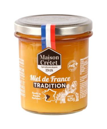 House Cr tet | Traditional French Honey | Handmade | 425G