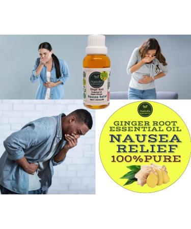 Nativilis Ginger Root Essential Oil (Zingiber Officinale) - Anti-inflammatory relieve nausea - promote hair health and growth and skin care - Copaiba properties 30ml - Buy Online on GoSupps.com