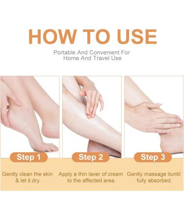  Mimoqk Foot Cream Elbow Lotion 40ml Gentle Formula Hydrates Cracked Feet and Hands While Restoring Enriched Soothes Irritation Skin Balm for Daily Moisturizing Care - Buy Online on GoSupps.com