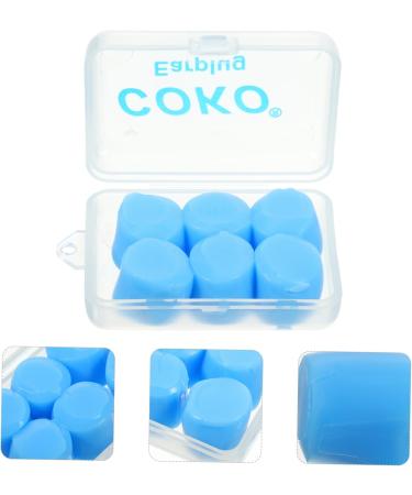 FOMIYES 3 Pairs Silicone Ear Plugs for Sleeping & Swimming Protective Blue Ear Plugs (1 Count - Buy Online on GoSupps.com