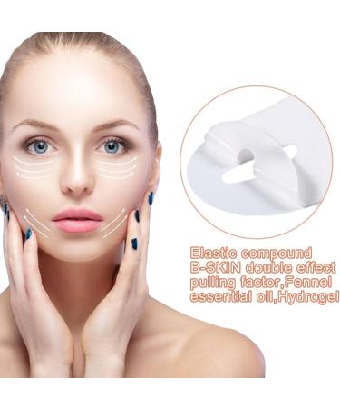 10 pieces Facial Slimming Lifting Chin Belt V-shaped thin Face Hydrotherapy Whitening Pull Mask for Neck and Chin Lift Anti-Aging Reduce Wrinkles Dark Spots and Fine Lines Reduce Double Chin - Buy Online on GoSupps.com