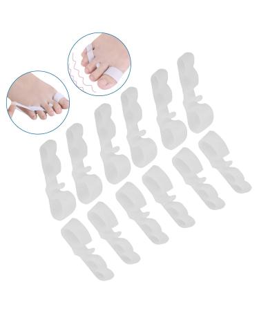 Toe Spreaders Separator Bunion Correctors - 6 Pairs for Women Men | Toe Straighteners Overlap Toe Separator - Toe Corrector - Buy Online on GoSupps.com