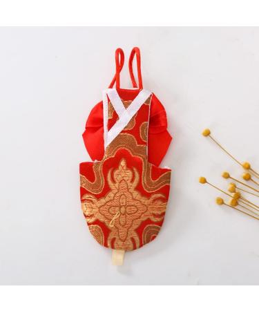 Mipcase 3-St Parrot Flight Suit | Jubilee Christmas Pet Outfit | Nylon Bird Clothing & Accessories | MX3PCS Red - Buy Online on GoSupps.com