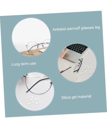 Osaladi 100 Pcs Silicone Glasses Leg Covers & Hinge Sleeves - Anti-Slip Grip for Comfort & Elasticity - Buy Online on GoSupps.com
