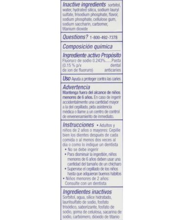  Crest Crest Dentifrice Fresh And White 82 2 g (anciennement Gleem) - Buy Online on GoSupps.com