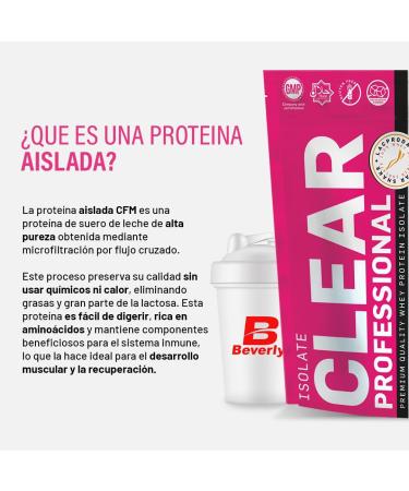 Beverly Isolate ClearShake 908g | Isolate Whey Protein | Kiwi Strawberry Flavor Plus Free Blender - Buy Online on GoSupps.com
