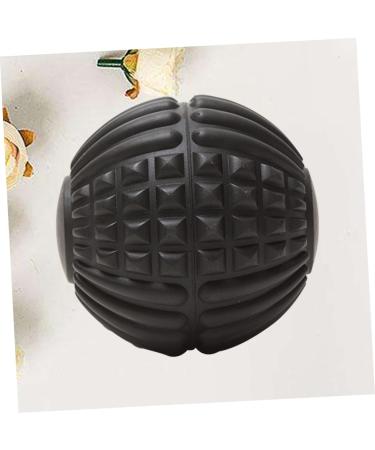 Lurrose Foot Massage Ball & Rod | Vibration Massage Tool for Plantar Fascia & Mobility | Fitness & Yoga Accessory - Black - Buy Online on GoSupps.com
