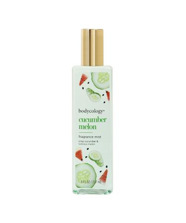 Bodycology Body Mist Cucumber Melon 8 Fluid Ounce Fresh 8 Ounce (Pack of 1)
