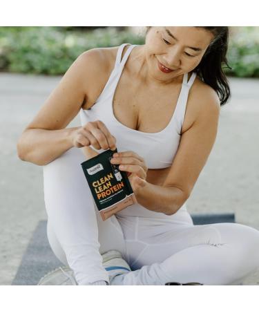 Nuzest Clean Lean Pea Protein - Rich Chocolate 25g Sachet | Vegan Plant-Based Workout Fuel with Complete Amino Acid Profile - Buy Online on GoSupps.com