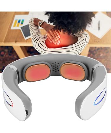 Wireless Neck Massage Device with Heat | Relieve Neck Pain & Relaxation | 6 Modes 9 Corridors Intelligent Electrical Pulse Massager - Buy Online on GoSupps.com