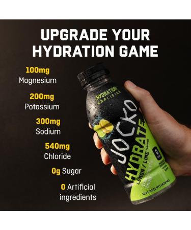 Jocko Fuel Hydrate Electrolyte Drinks - Sports Hydration Amplifier - Scientifically Formulated Electrolyte Blend Island Orange + Lemon-Lime 16 Oz (24 Pack) - Buy Online on GoSupps.com
