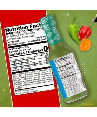 El Yucateco Habanero Green 120ml (Pack 3) / Mexican Hot Sauce Spicy Habanero Chilli Pepper Salsa Sauce for Tacos Nacho Dip - Buy Online on GoSupps.com