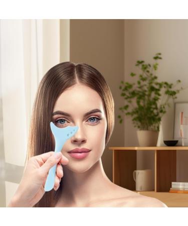 Eyelash Shield For Mascara - Silicone Eyelash Aid Multifunctional Reusable Eyelash Lipstick Eyeshadow Applicators Aid Tool For Beginners And Makeup Masters Blue - Buy Online on GoSupps.com