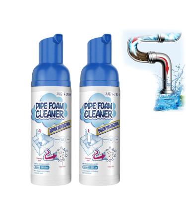 Pipe Dredging Agent Duct Foam Cleaner Dredging Sewer Toilet Kitchen Dredging Deodorant Clogged Channel Agent Powerful Sink and Drain Cleaner Kitchen Multi-Purpose Cleaner (2)