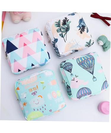 Gleavi 4-Piece Storage Bag Set | Stylish Menstrual & Breastfeeding Bag | Washable Cotton Travel Organizer for Women - Buy Online on GoSupps.com