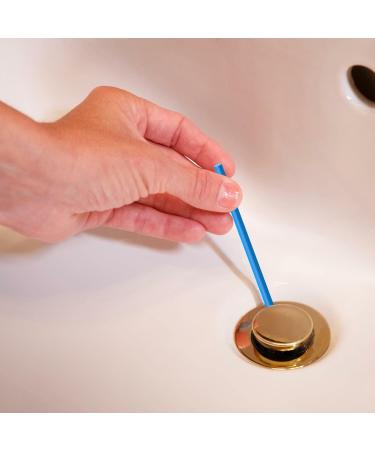Drain Sticks x12 Easy to Use Fast & Effective Drain Cleaning Sticks for Sinks Baths & Showers - Prevents Build Up Blockages & Bad Smells in Kitchens & Bathrooms - Buy Online on GoSupps.com