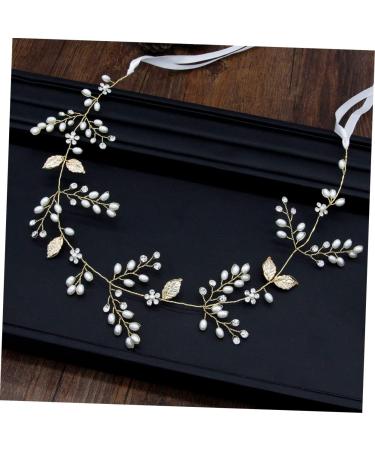 Didiseaon 1pc Headband Wedding Accessory Bride Headdress Bride Hair Wedding Shiny Headdress Bride Shiny Headdress Delicate Headdress Fashion Headdress Fashion Bride Headwear Pearl Headdress - Buy Online on GoSupps.com