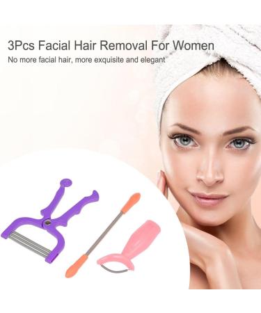  Cankypu Cankypu 3Pcs Hair Remover Spring Facial Hair Removal for Women Spring Face Epilator Removes Hair on the Upper Lip Chin Cheeks & Sideburns - Buy Online on GoSupps.com