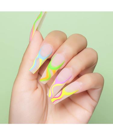 AIMEILI Neon Gel Nail Polish Set 8ml 12 Colours Spring Summer Pink Red Orange Green Blue Purple Gel Polish Soak Off UV LED Gel Nail Polishes Nail Art Gel Polish Gift Kit 23 KIT12-23_8ML 8 ml (Pack of 12) - Buy Online on GoSupps.com