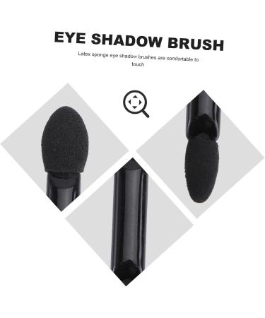 Baluue 10pcs Eyeshadow Brush Sponge Applicator Dual Sides Eyeshadow Face Eyeshadow Makeup Tool Supple Black - Buy Online on GoSupps.com