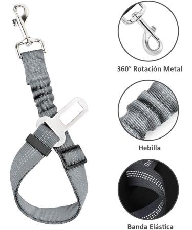 Buy Slowton Dog Harness with Seat Belt - Breathable Safety Harness for Puppies | Dark Gray S - International Shipping Available - Buy Online on GoSupps.com