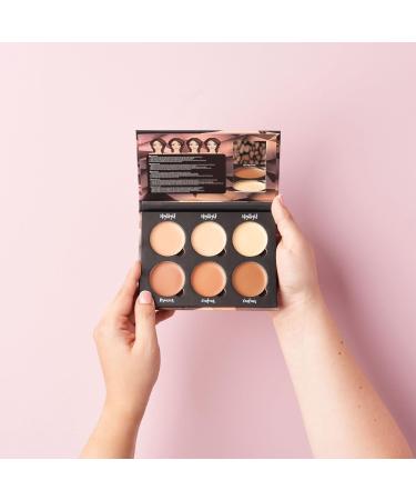 W7 Lift & Sculpt Cream Contour Kit - Concealing Highlighting & Contouring Makeup Palette - Step-by-Step Instructions Included - 2 Pack 18 g (Pack of 2) - Buy Online on GoSupps.com