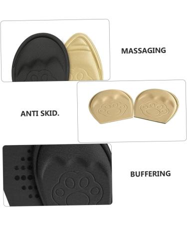 FOMIYES 12 Pairs Forefoot Half Size Pads | Metatarsal Cushions & Ball Shoe Adhesive Insoles for Comfort - Buy Online on GoSupps.com