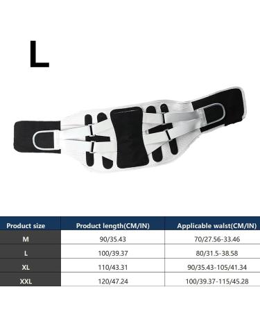 Back Brace Lower Back Support Strap | Waist Lumbar Lower Back Support Belt for Women Men Back Reliever Spinal Belt Back Relief Strap Black F - Buy Online on GoSupps.com