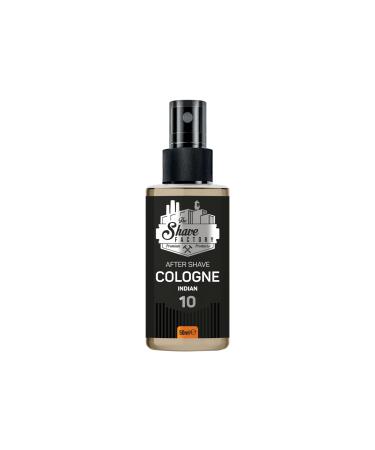 the shave factory After Shave Cologne Series (10 Indian 50ml (1.69 fl. oz)) 10 Indian 1.69 Fl Oz (Pack of 1)