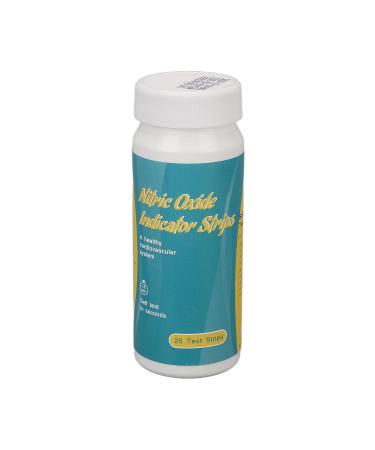 Body Nitric Oxide Test Strips Nitric Oxide Indicator Strips Test Salivary Nitrite Levels - 25 Strips 96% Highly Accurate with Anti VC Interference Ability - Buy Online on GoSupps.com